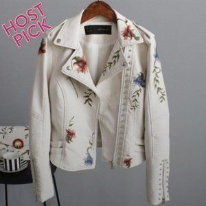 🌟Host Picks🌟 JAPANESE STYLE FLOWER EMBROIDERED FAUX